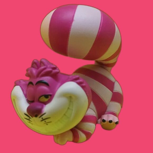 Alice in wonderland Disney Japan's Cheshire cat Alice  mini figure - Picture 1 of 5
